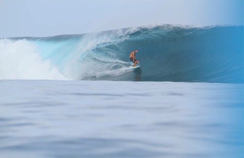 Chris is a very inspirational guy in and out of the water . In the water he is one of the best surfe