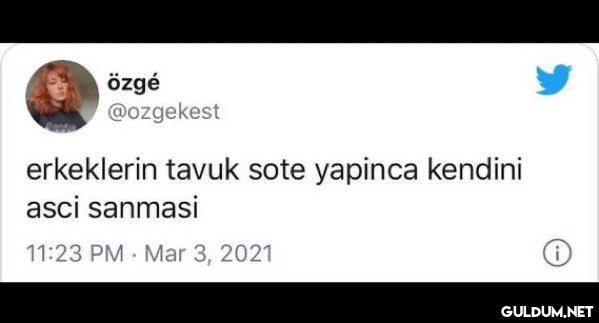 özgé @ozgekest erkeklerin...