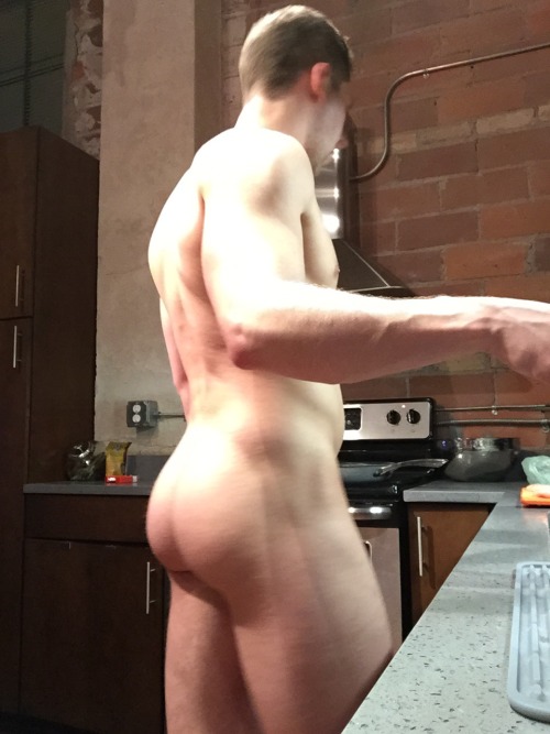 texasfratboy:  With an ass like that, clothing should always be optional!