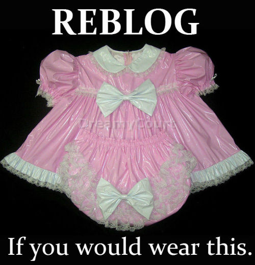 Porn photo Sissy, you need to be a pretty pink maid