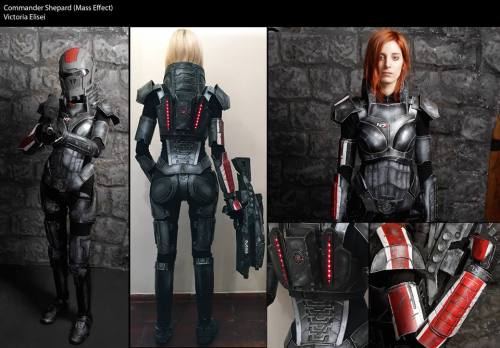 cosplaysleepeatplay:  EA Cosplay Cup Semifinalist.  On 6 November will be announced the 4 finalists giving way to the grand finale. Not surprisingly dominate by Mass Effect cosplays (7 out of 10).  Wonder why are cosplayers  interested on Mass Effect