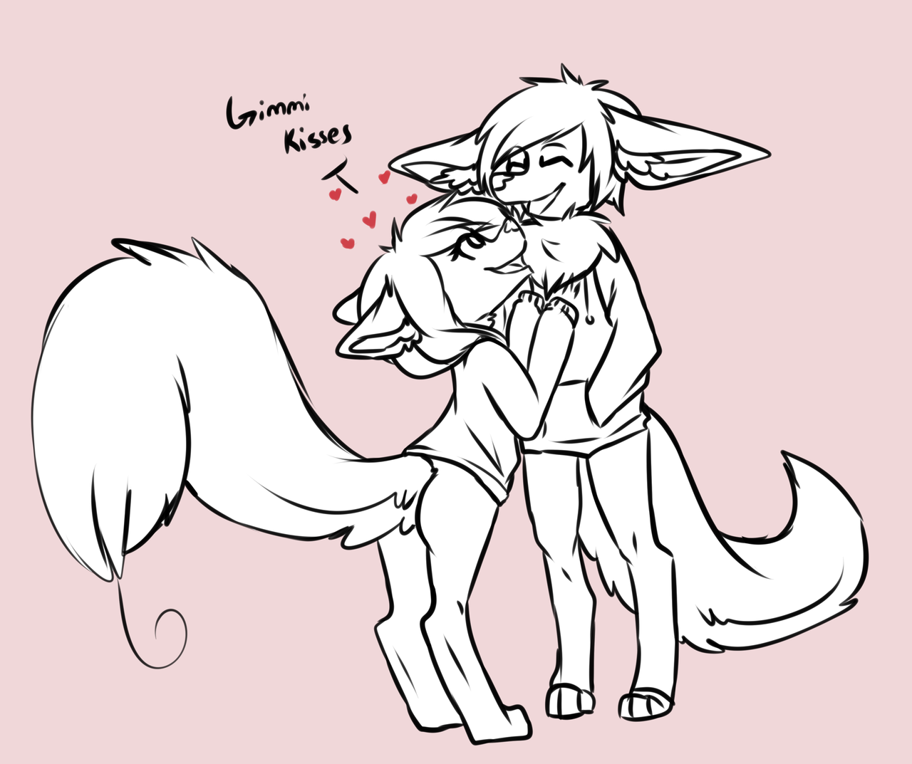 sixcorrupted:  I am a needy Girlfriend and require many kisses   :D Cuuute