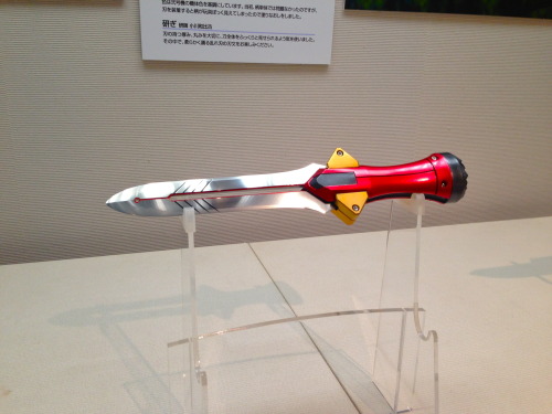 1000snsk:  大阪歴史博物館の『エヴァンゲリオンと日本刀展』に行ってきました！ どれもかっこよかった～！ I went to “Japanese sword Evangelion Exhibition” of the Osaka Museum of History! Any really was smart!