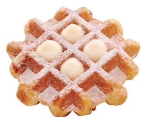 honeyrolls:Baked waffles