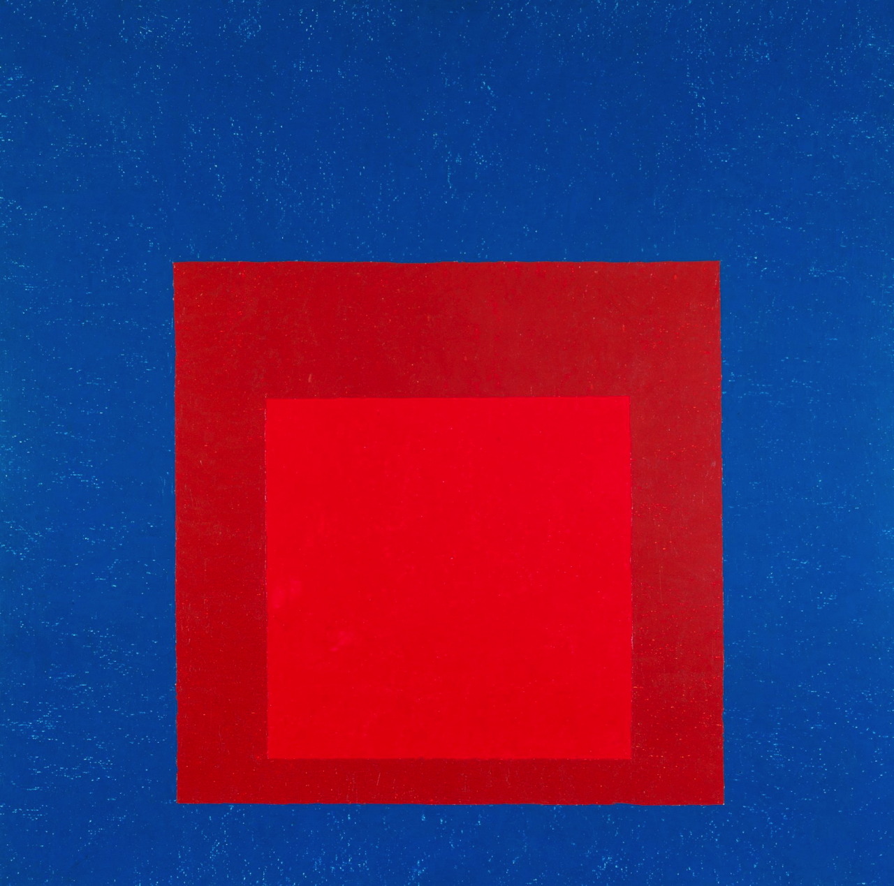 magictransistor:  Josef Albers. Homage to the Square: Against Deep Blue. 1955.