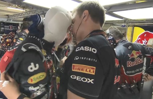 one of my favorite tommi&amp;seb moments&hellip;2011 abu dhabi gp when seb retired on the first lap 