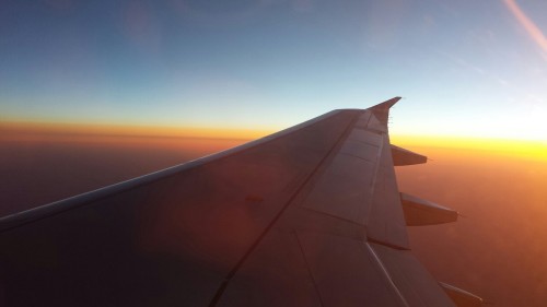 Porn Pics Sunrise at 30,000 feet. It’s moments like