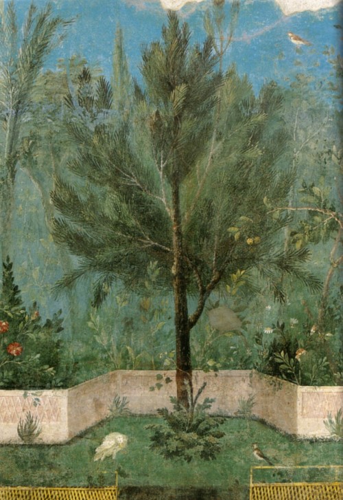 lostprofile:VILLA OF LIVIA, PRIMAPORTASecond-style frescoes from the villa suburbana at Primaporta, 