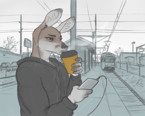floofgrotto.net/minidragonart/2019/01/morning-train/Trade with @thisdingo