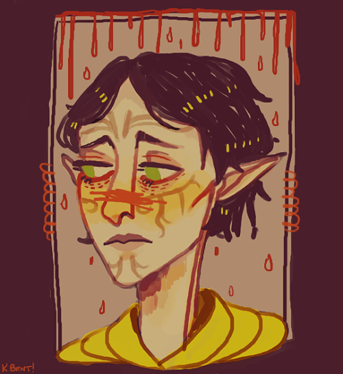 garretthawkes: the last hawke i read this post and it made me sad so i drew this. now you can a