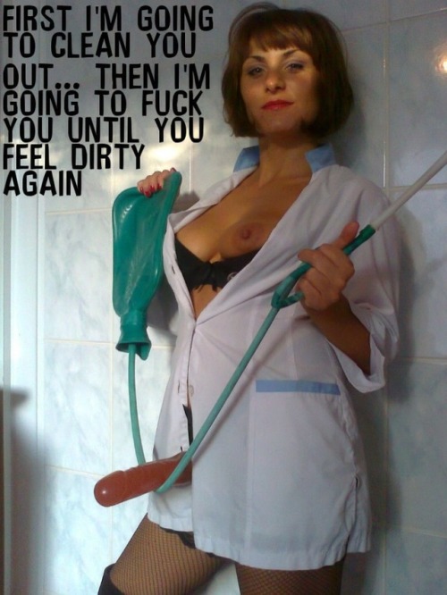 peevishpatient:  We need to make sure you are flushed out for the next part of the procedure.