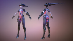 warlordrexx:  As I showed before, I have been able to rip the Overwatch models, but  didn’t have the talent to make them work right due to issues with textures and lack of skeleton.  Thankfully the  supremely talented Ellowas took my game rip and ran