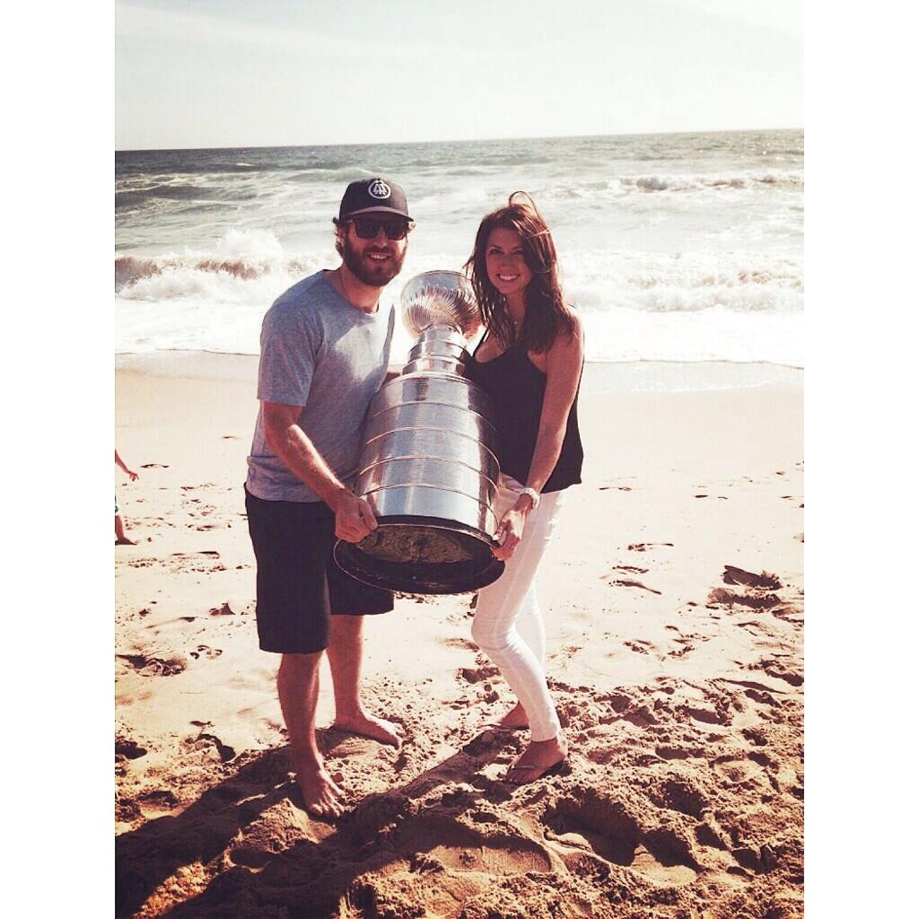 Wives and Girlfriends of NHL players — Mike Richards & Lindsay Macdonald