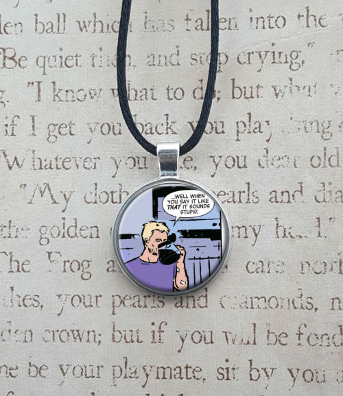 Clint Barton aka Hawkguy (Hawkeye) Matt FractionNecklace X