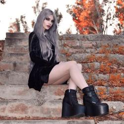 Gothicandamazing:  Model: Dayana Crunk Clothes: Killstarwelcome To Gothic And Amazing