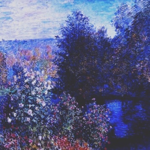 moodyinapinkbow:Moodboard: Aesthetic - Monet Paintings (Blue). ❝Color is my daylong obsession, joy