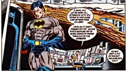 yellowcape:  - Batman 455 Tim and Bruce discuss whether or not Tim actually wants to be Robin, or if he’s ready to, yet. 