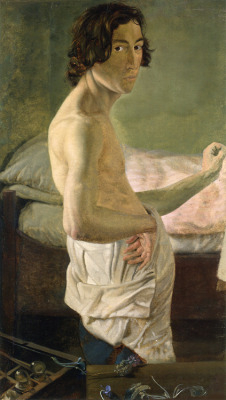 Victor Emil Janssen (German, 1807-1845), Self-Portrait At The Easel, C. 1829