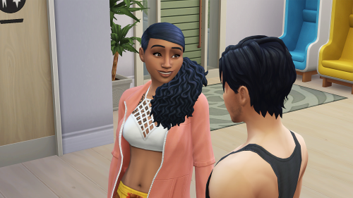 We Ran Into Nalani At The Recreation Center And Hit It Off !