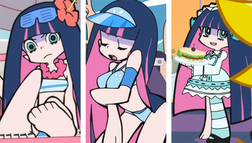 boxer-anarchy:  Stocking’s Outfits (2/x)  &lt; |D’‘‘‘‘