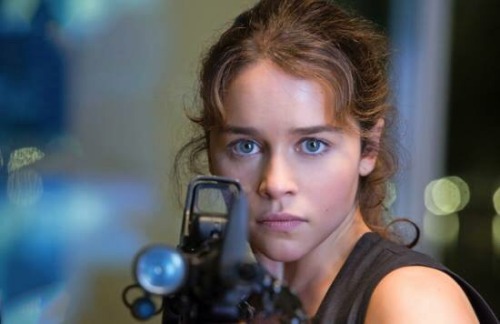 Porn Pics Emilia Clarke in the upcoming Terminator