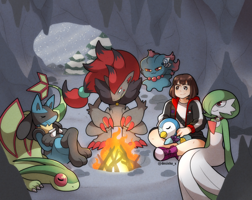 Pokemon Family - Connie   Commission by @ShadePiplup10 Commissions are open, click here! or send a m