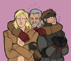 syberfag:  Give uncle Ocelot a hug ‘Take