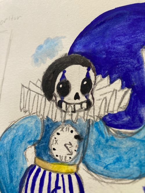 Small Thing Of My Baby Boy OBM(One Blind Mouse) Sans. It Took About An Hour To Do, As You Can See I Messed