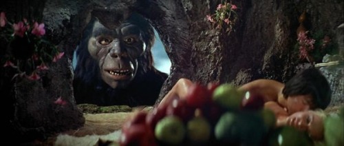 THE MIGHTY PEKING (peeking) MAN (1977) was a shameless King Kong/Mighty Joe Young/Tarzan rip-off tha