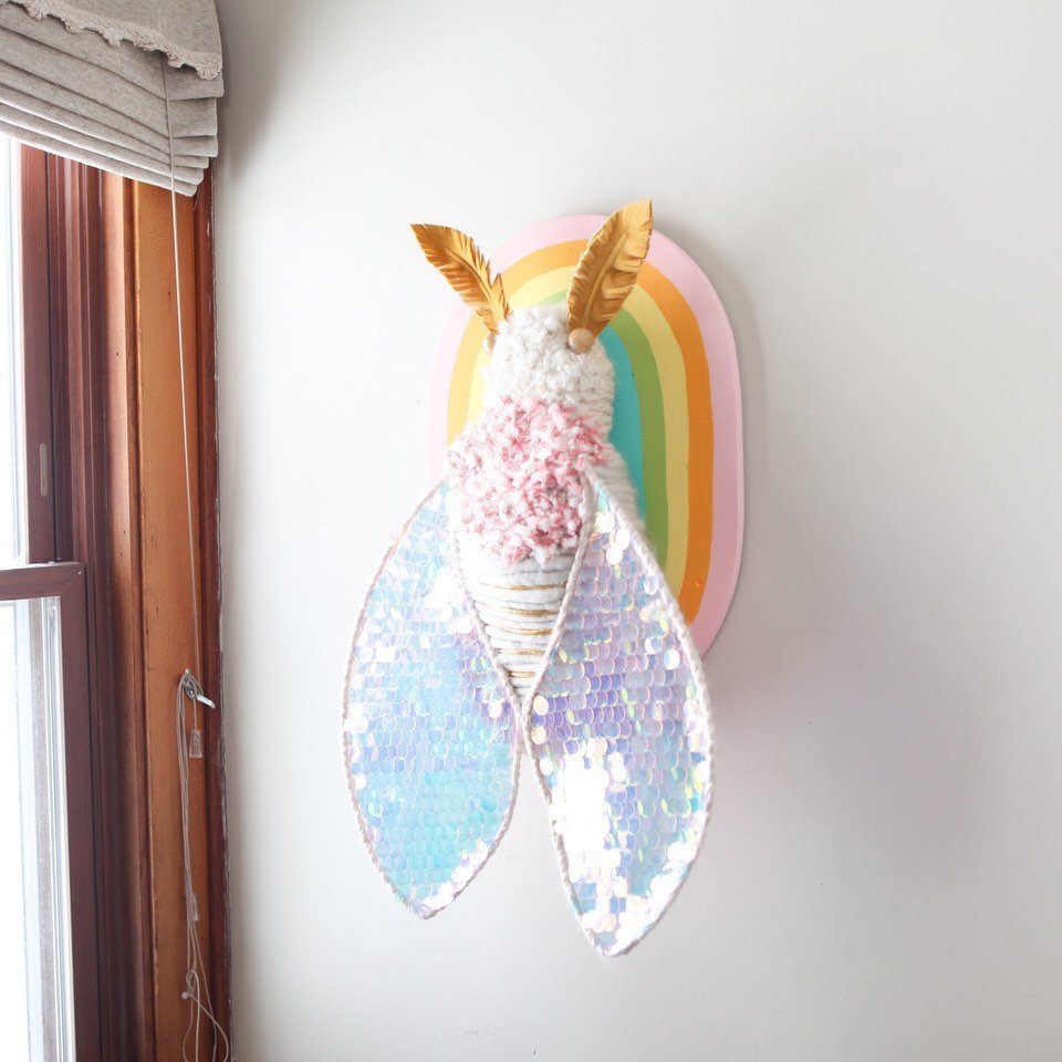 sosuperawesome:  Fibre Art Wall Hangings  Mandi Smethells on Etsy  See our #Etsy