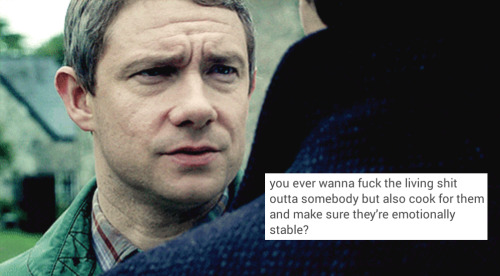 salve-regina-mills:Johnlock + text posts