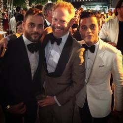 shamelesslyyoursxoxo:Sami / Rami Sandwich. Those Malek brothers are two classy fellows.