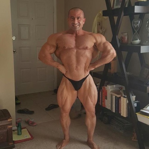 That muscle ass.