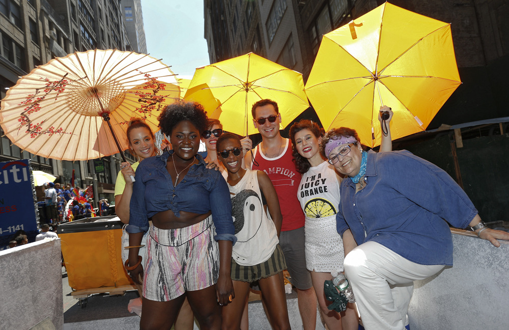 imwithkanye:  Floating On Cloud Nine. The cast of Orange Is the New Black at the