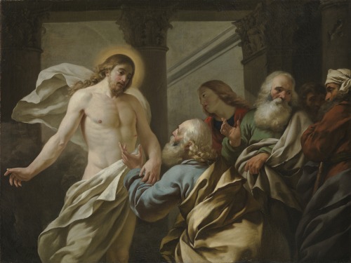 Jean-Jacques Lagrenée, L'Incrédulité de saint Thomas, 1770. Musée national des beaux-arts du Québec,