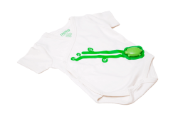 designersofthings:   The Connected Onesie: Mimo Baby Monitor is Baby’s First Wearable Tech Say goodbye to static-filled walkie talkies and black and white video monitors, wearables are fast becoming the new baby monitor. We have seen a number of wearables