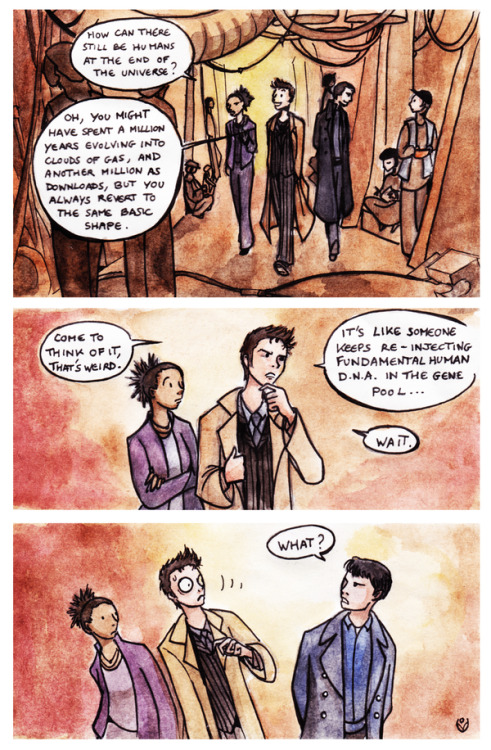thesonicscrew:  iridescentoracle:  johannesviii:  Jack Harkness is probably the reason why bilateral symmetry is the template for all intelligent lifeforms in this series’ universe. Please tell me I wasn’t the only one making this theory while watching