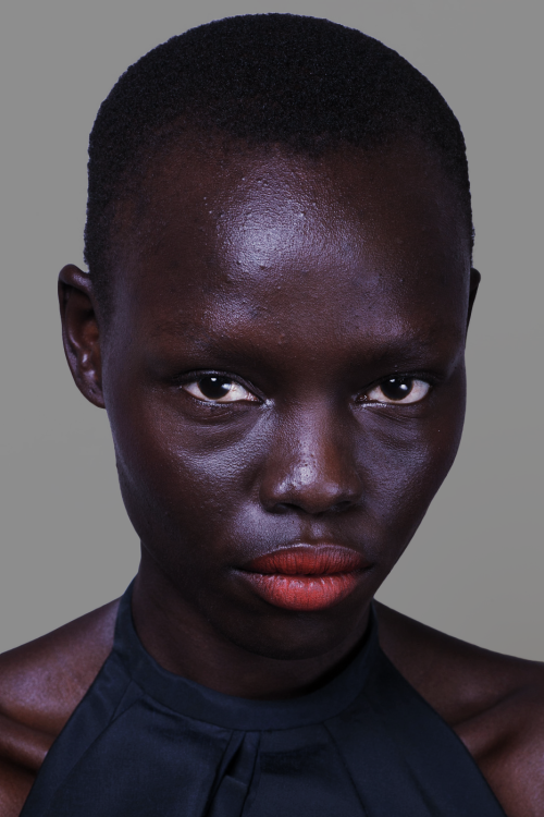 furples:  Grace Bol @ Martin Grant Spring 2013.