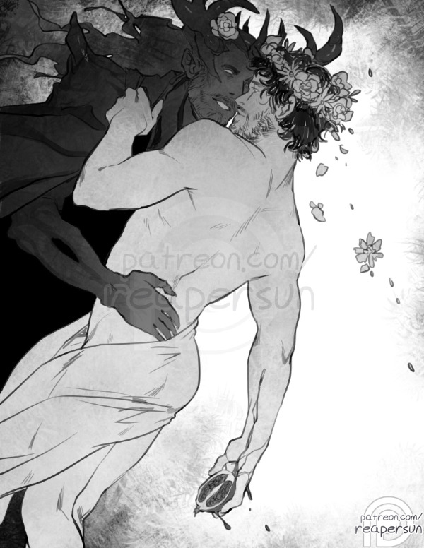 ~Support me on Patreon~Will and Hannibal as Persephone and Hades, another patron