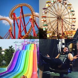 wrestlebearowens:things I want to ride I&rsquo;d skip the crazy roller coasters and go straight for KO! I&rsquo;m sure it will be the best ride of them all! 😜