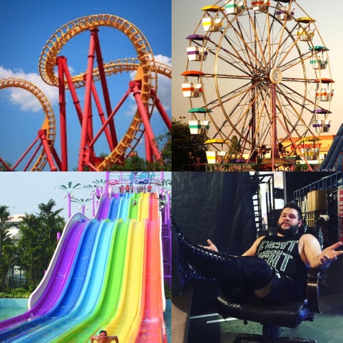 wrestlebearowens:things I want to ride I’d skip the crazy roller coasters and go straight for KO! I’m sure it will be the best ride of them all! 😜