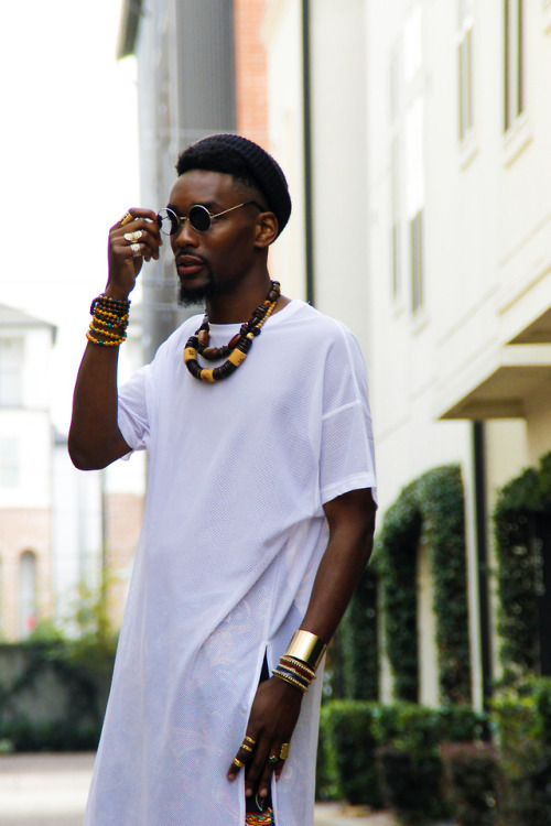 blackfashion: Black At It Again Look By | Jon IG &amp; Tumblr | @7thson92 Model | Saïd Tumb