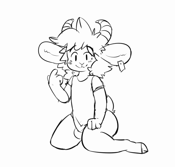dosentnsfw:longass animation for @slendidnt &lt;3based on a drawing of his that