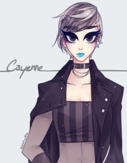 agent-lapin:  HERE’S Cayenne, Milk’s