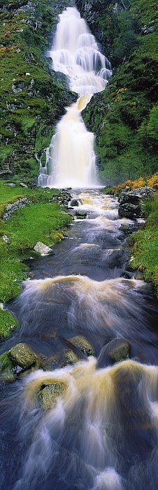 omgshowmetheworld:   Ardara, Co Donegal, Ireland Waterfall- I love water in all it's