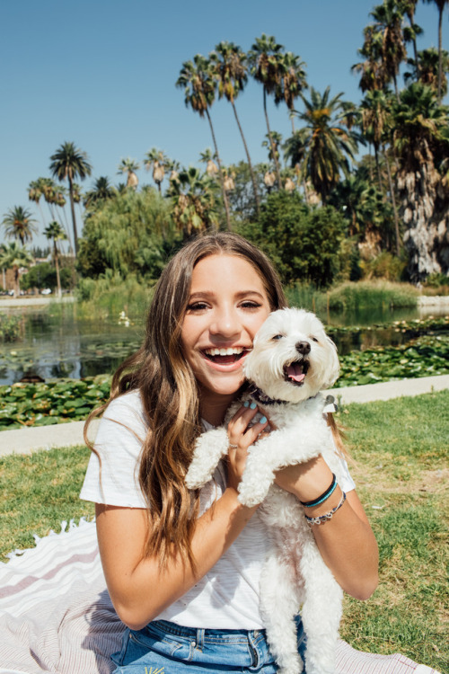 Mackenzie Ziegler photographed by Emily Knecht for The Coveteur: December 2017.