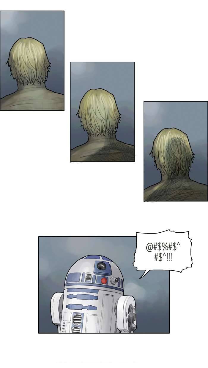 kumagawa:  yODA A SAVAGE IN THE MANGA TOO 