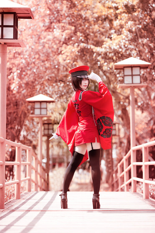 VOCALOID - 千本櫻 (senbon sakura )Meiko by Poka Photo by T.Pham