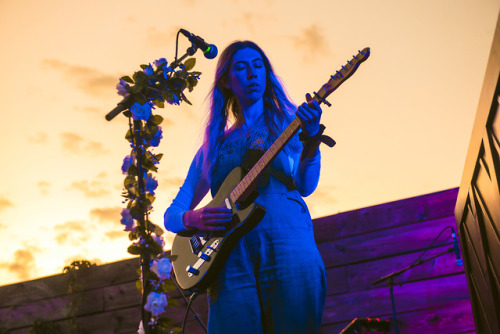 Phosphorescent plays an intimate outdoor show at the Open Air series at the event space 99 Scott in 