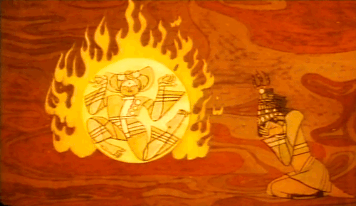 Paper-cutting animated film Fire Child based on a Hani legend